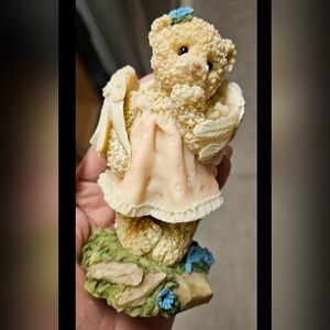 Vintage Teddy Angels "Sweetie" Figurine, 1994 Come Tell Me All About It Angel